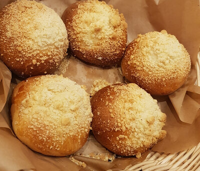 Brioche crumble (streussel)