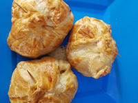 Feuilleté cantal noisettes piment d