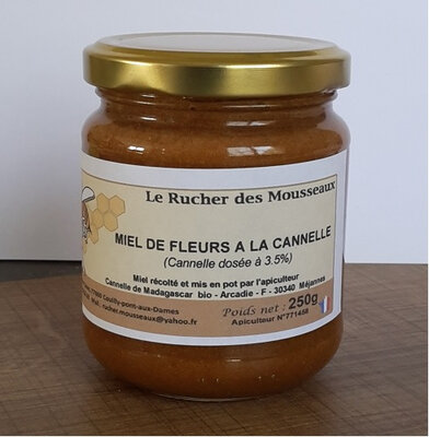 Miel à la cannelle bio