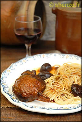 Canard aux pruneaux