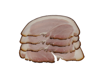 Jambon fumé et braisé