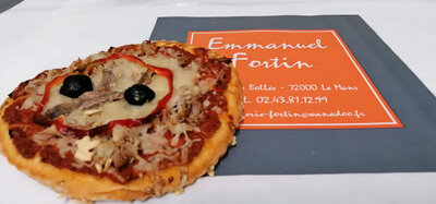 Pizza  thon et anchois  1 personne