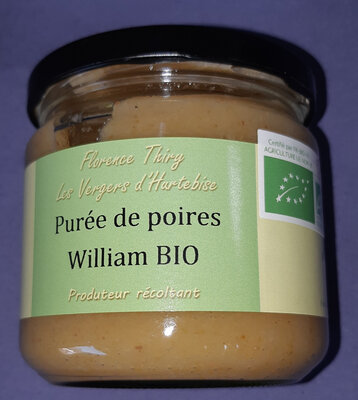 Purée de poire bio 350g