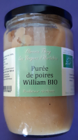 Purée de poire bio 630g