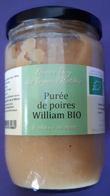 Purée de poire bio 630g
