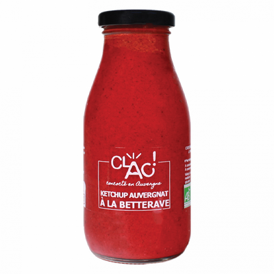 Ketchup auvergnat betterave tomate