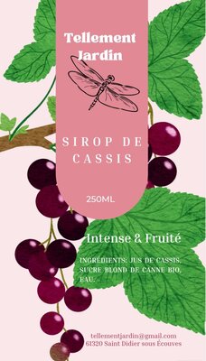 Sirop de cassis