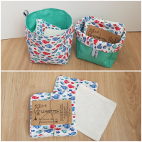 Lingettes/panier imperméable poissons