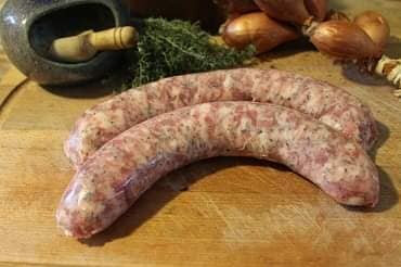 Saucisses de canard 'toulouse'