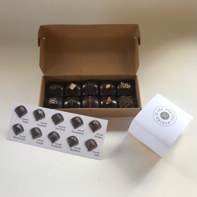 Boîte de 10 chocolats