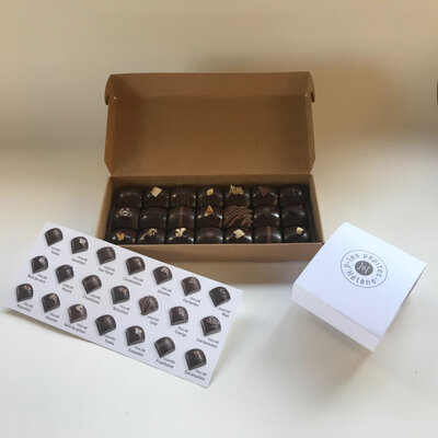 Boîte de 21 chocolats