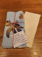 Lot de 5 lingettes bébé némo