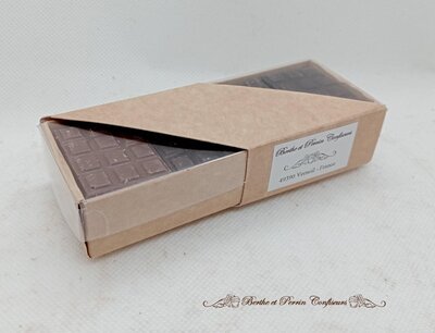 Réglette 20mini tablettes chocolats d'origine