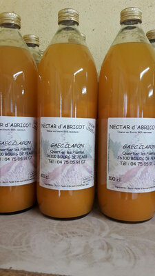 Nectar d'abricot en carton de 6