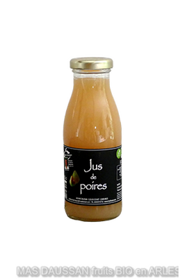 Jus de poire bio 25cl