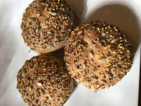 Pain burger aux graines