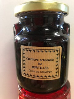 Confiture de myrtilles