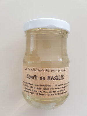 Confit de basilic
