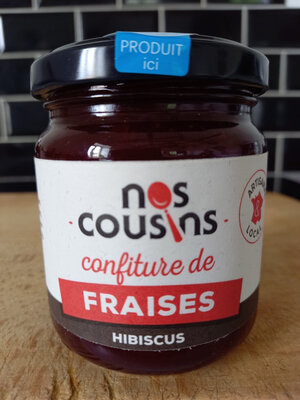 Confiture de fraise- hibiscus