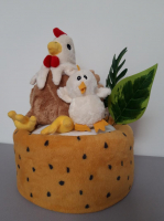 Maman poule - gâteau de couches