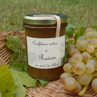 Raisin au miel de tilleul