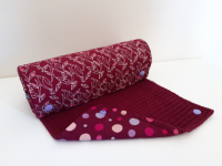 Lot de 6 essuie-tout fuschia