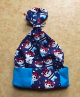 Bonnet pirate bébé 1-6 mois