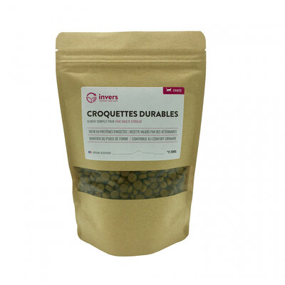 Echantillon croquettes  chat 200gr