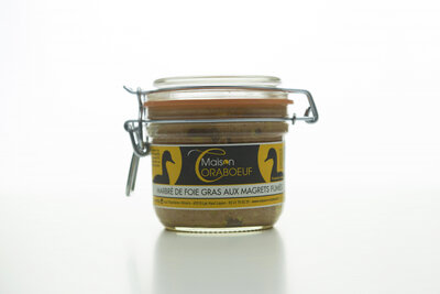 Marbré foie gras aux margrets fumé