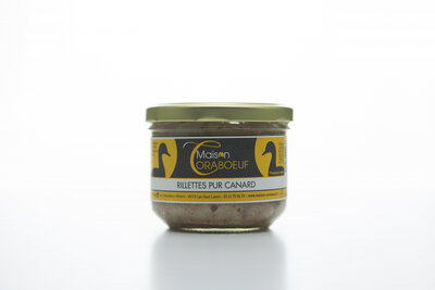 Rillette pur canard 190gr