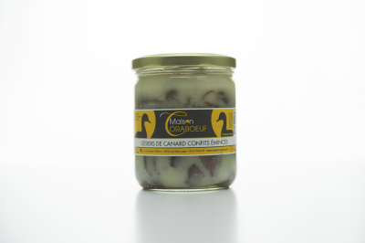 Gésiers de canard confits 230 gr