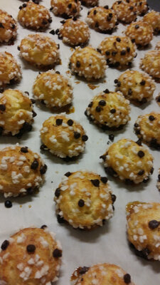 Chouquettes chocolat
