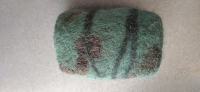 Savon enrobé de laine feutrée