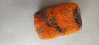Savon enrobé de laine feutrée