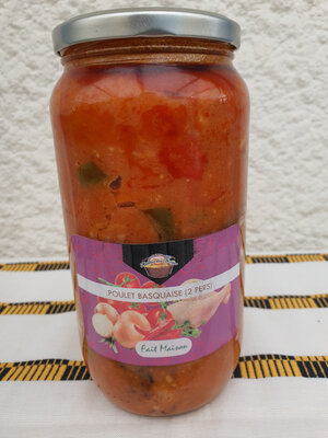 Poulet  basquaise (2 pers)pt modèle
