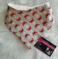 Bavoir bandana crabe