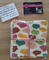 Carrés de coton nuage