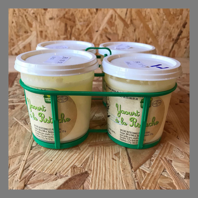 Lot de 4 yaourts à la pistache bio