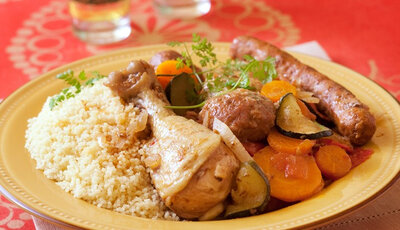 Couscous poulet merguez pour 1 pers