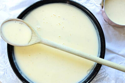 Crème a la vanille  par  2