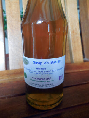 Sirop de basilic