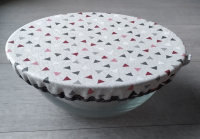 Couvre plats - greige triangles