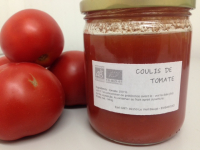 A table- jus/coulis tomate ronde