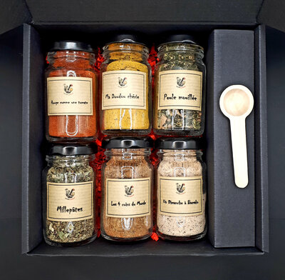 Coffret découverte en bocaux