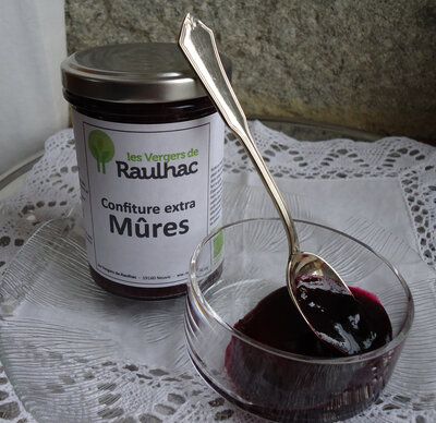 Confiture mûres - achat solidaire