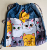 Petit sac à dos chats