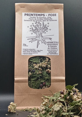 Infusion 4 saisons : printemps / foie