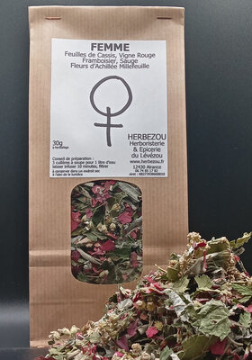 Infusion bien-être : femme