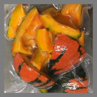 A table-potimarron cru sous vide