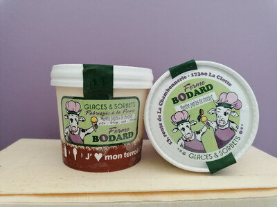Crème glacée menthe/chocolat